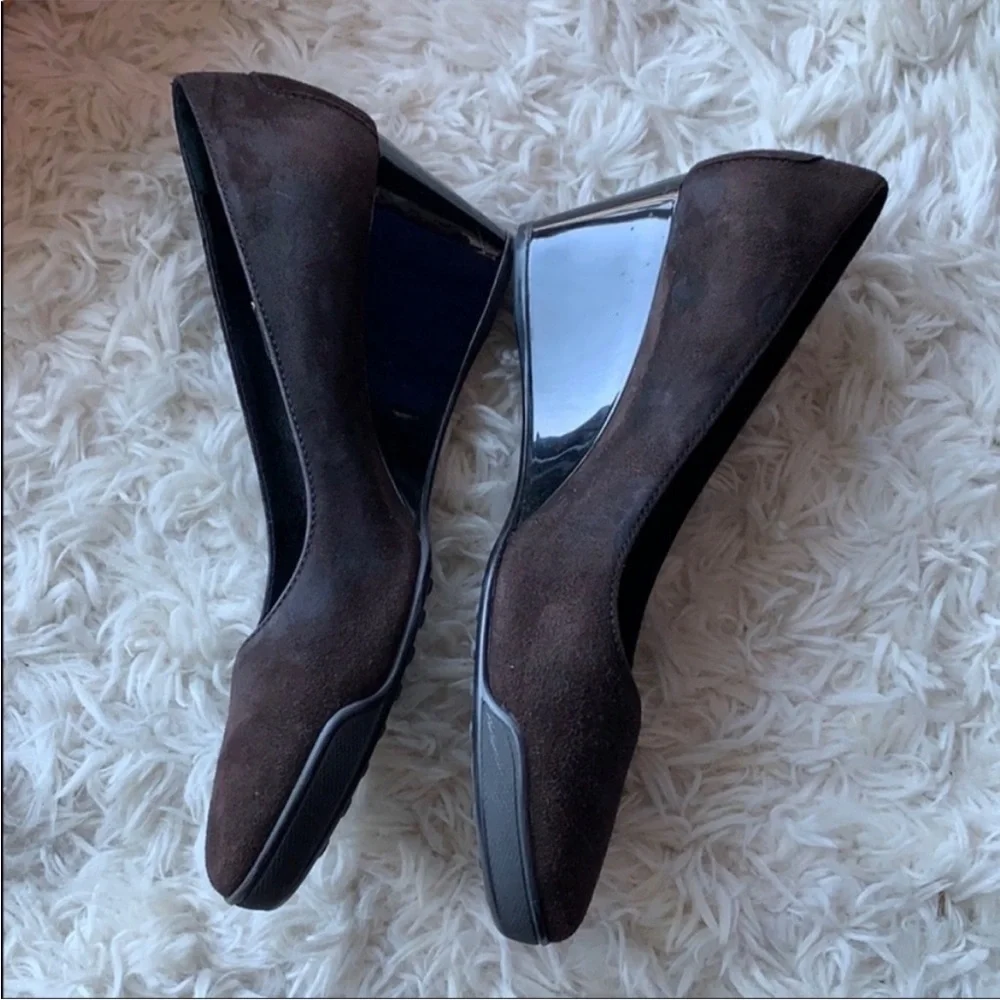 Tod’s Leather‎ Wedges